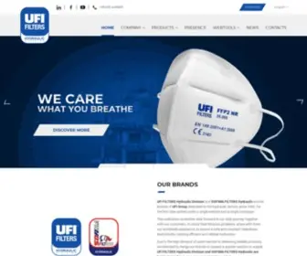 Sofima-HYD.com(UFI Filters Hydraulic Division) Screenshot