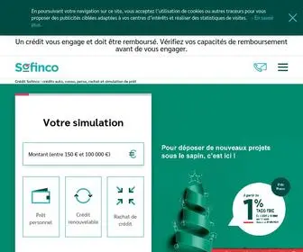 Sofinco.fr(Crédit Sofinco) Screenshot