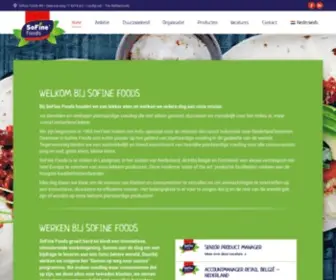 Sofinefoods.com(Lekker (plant)aardig voor de wereld) Screenshot