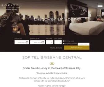 Sofitelbrisbane.com.au(Sofitel Brisbane Central) Screenshot