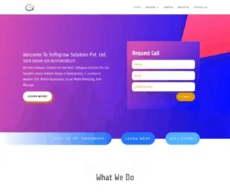 Sofitgrow.com(Website Design And Development Company in Jaipur) Screenshot