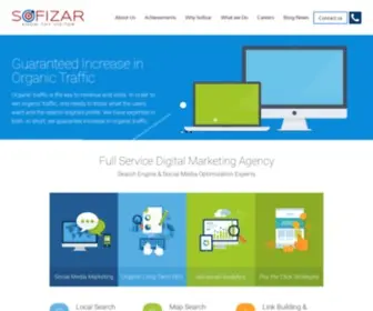 Sofizar.com(SEO Services Company) Screenshot