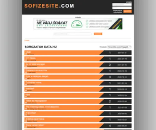 Sofizesite.com(FĂłrum) Screenshot