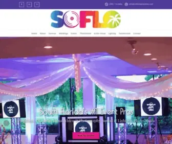 Soflomainevents.com(SoFlo Main Events) Screenshot