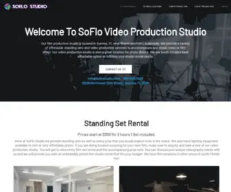 Soflostudio.com(Video Production Company) Screenshot