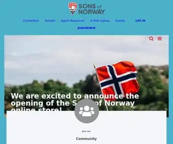Sofn.com(Sons of Norway) Screenshot