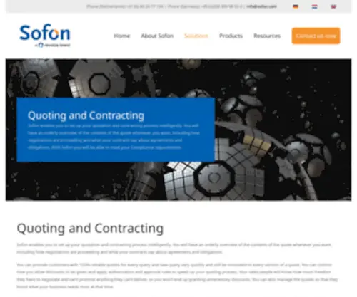 Sofon.com(Sofon Guided Solutions) Screenshot