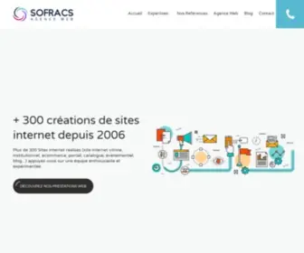 Sofracs.com(Création de site internet) Screenshot