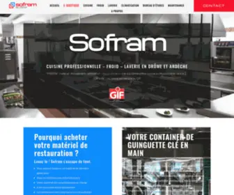 Sofram-Valence.fr(Bienvenue chez Sofram) Screenshot