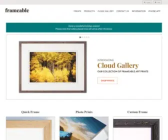 Soframeable.com(Frameable) Screenshot