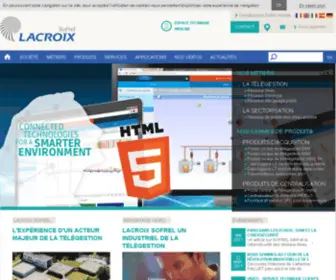 Sofrel.com(LACROIX Sofrel) Screenshot