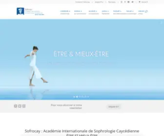 Sofrocay.com(La Sophrologie Caycédienne) Screenshot