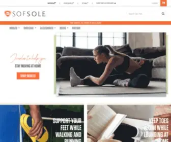 Sofsole.com(Sof Sole) Screenshot