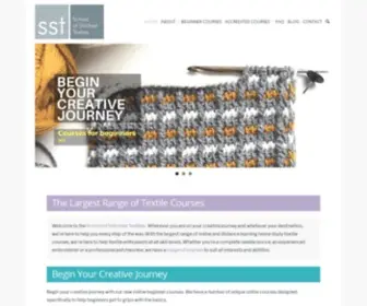 Sofst.org(Creative Textile Courses) Screenshot