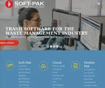 Soft-PAK.com(Waste Fleet Management Software) Screenshot