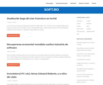 Soft.ro(Stiri IT & C Software) Screenshot