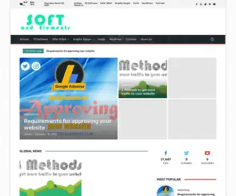 Softandelements.com(Software & elements) Screenshot
