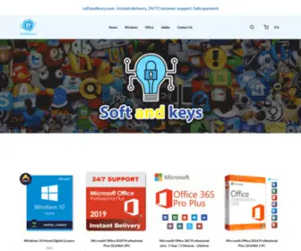 Softandkeys.com(The Digital World) Screenshot