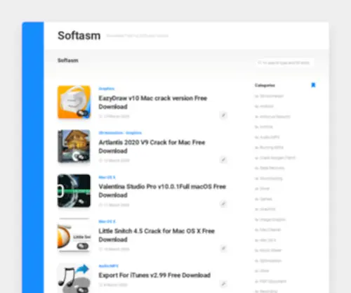 Softasm.com(Softasm) Screenshot