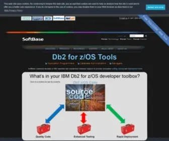 Softbase.com(SoftBase Db2 for z/OS Tools) Screenshot