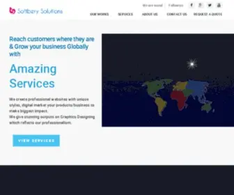 Softbery.com(Leading Web Applications Development Company) Screenshot