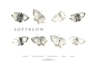 Softblow.org(Poetry Journal) Screenshot