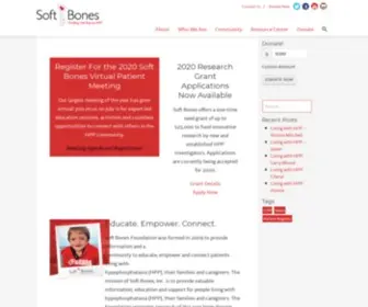 Softbones.org(Hypophosphatasia (HPP) Resources) Screenshot