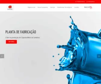 Softcaps.com.br(Líder na produção de Cápsula Mole de Gelatina) Screenshot