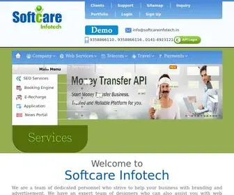 Softcareinfotech.in(Softcare Infotech) Screenshot