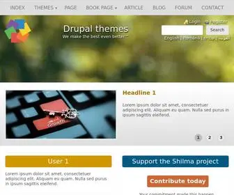 Softchannels.com(Drupal themes) Screenshot