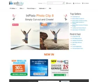 Softcity.com(Photo Enhancement Software) Screenshot