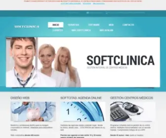 Softclinica.com(INICIO) Screenshot