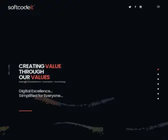 Softcodeit.com(Softcodeit Solutions) Screenshot