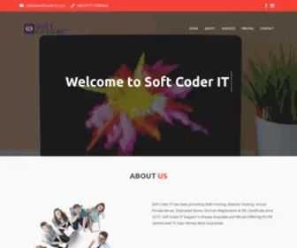 Softcoderit.com(All in One Information Technology) Screenshot