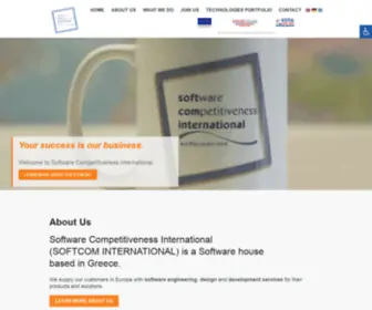 Softcom-INT.com(SOFTWARE COMPETITIVENESS INTERNATIONAL (SOFTCOM INTERNATIONAL)) Screenshot