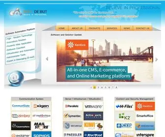Softdebut.com(Software Professional in Thailand) Screenshot