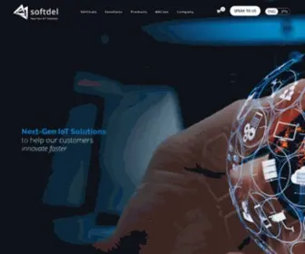 Softdel.com(Next-Gen IoT Solutions Provider Company) Screenshot