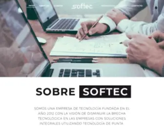 Softec.com.py(Softec S.R.L) Screenshot