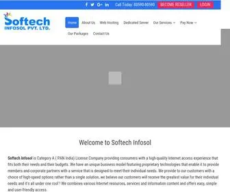 Softechinfosol.com(Softech Infosol) Screenshot