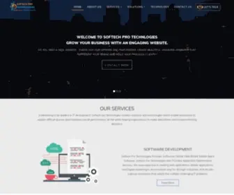 Softechpro.in(Softech Pro Technologies) Screenshot