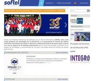 Softel.cu(Soluciones Informáticas) Screenshot