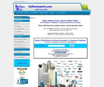 Softenerparts.com(Repair Parts and How To Guides) Screenshot