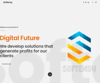 Softensy.com(Next generation development) Screenshot