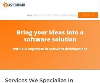 Softermii.com(Custom Software & App Development Company) Screenshot