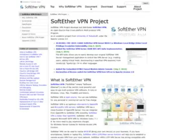 Softether.org(SoftEther VPN Project) Screenshot