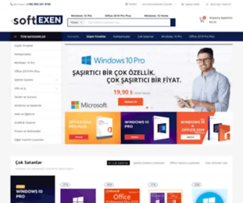 Softexen.com(Windows 10 pro satın al) Screenshot