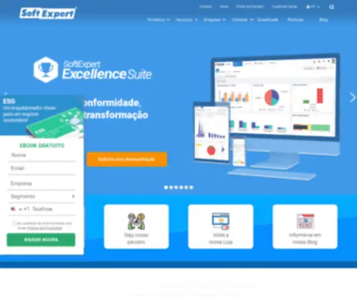 Softexpert.com.br(SoftExpert Software) Screenshot