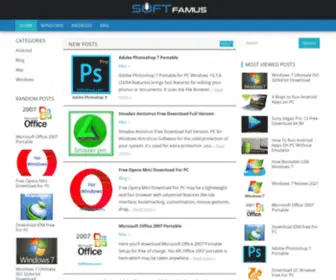 Softfamus.com(Pro Software & Apps Free Download) Screenshot