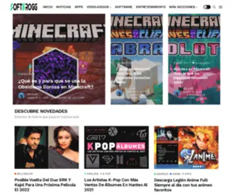 Softfrogg.com(En busca del conocimiento) Screenshot