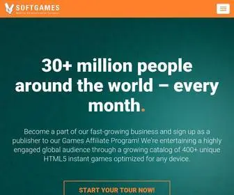 Softgames.com(World's Largest Online Games Provider) Screenshot